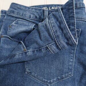 Laurie Felt Forever Denim Baby Bell Jeans Dark Vintage 16